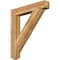 Ekena Millwork Traditional Craftsman Rough Sawn Bracket, Western Red Cedar, 6"W x 40"D x 44"H BKT06X40X44TRA04RWR - alternate 1